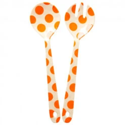 Rice Melamine Salad Spoon And Fork - Cutlery Set